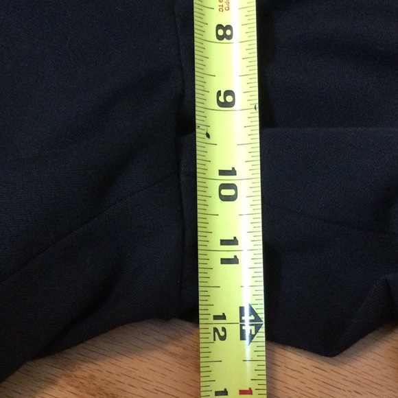 8P Talbots black stretch dress pants - Picture 8 of 15